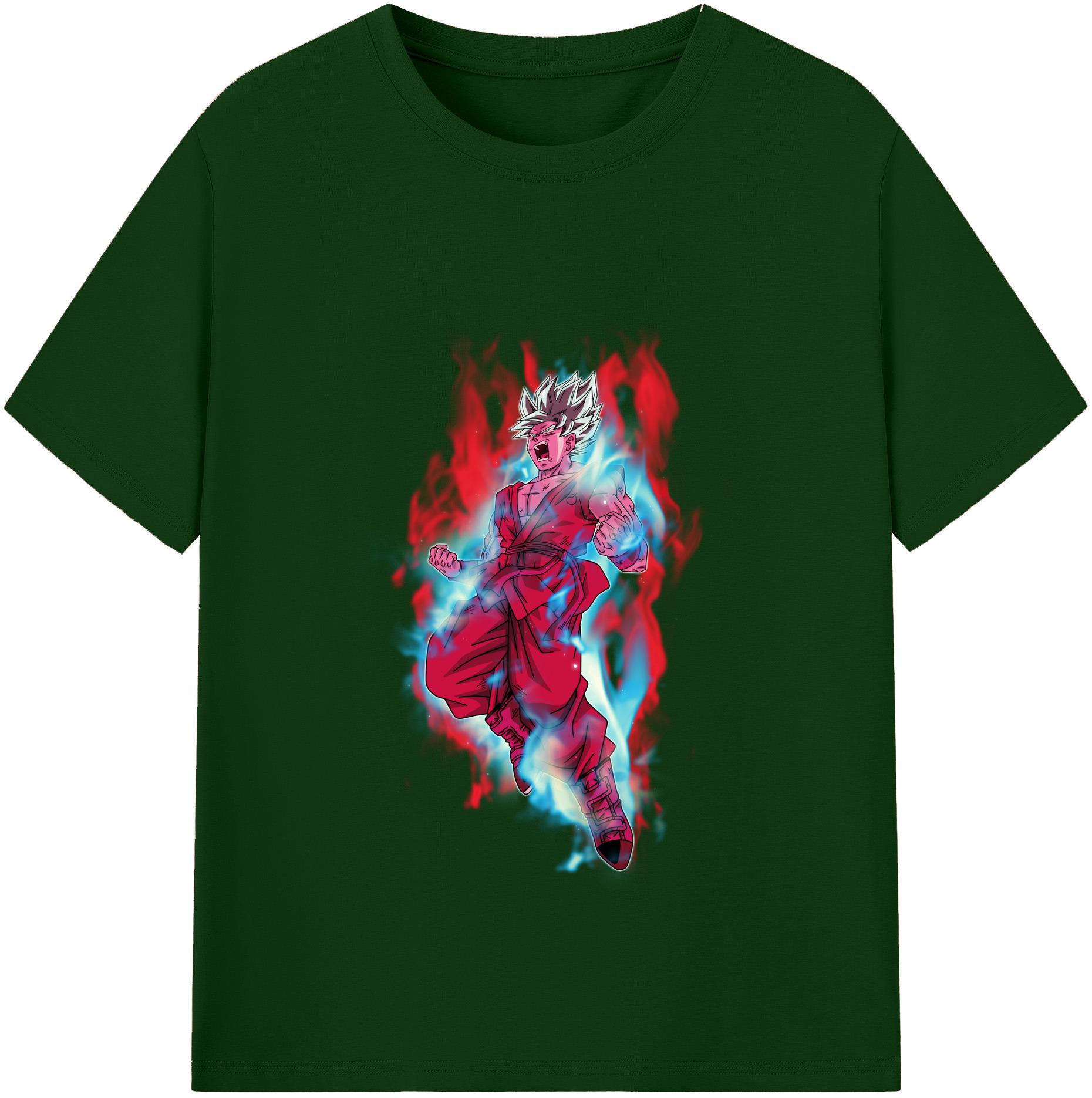 （画像用） ドラゴンボール 孫悟空（そん ごくう）Son Goku カカロット DRAGON BALL Kakarotto 綿100％半袖Tシャツ（フロントプリント）